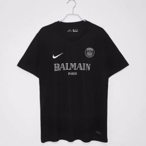2021 Paris Black Training Shirt Short Sleeve Explosive Air Freight Package