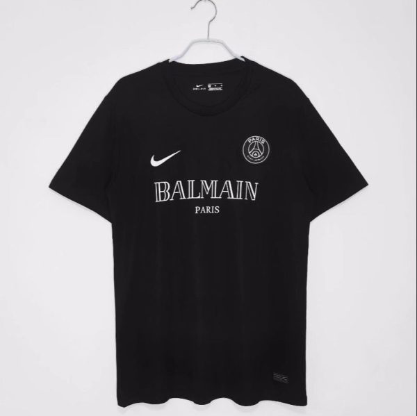 2021 Paris Black Training Shirt Short Sleeve Explosive Air Freight Package