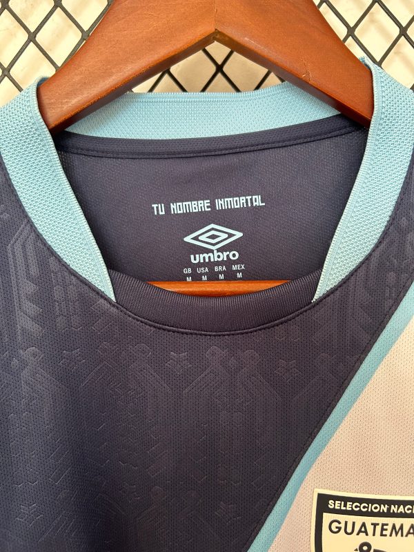 25/26 Guatemala Away Short Sleeve Soccer Jersey - Image 3