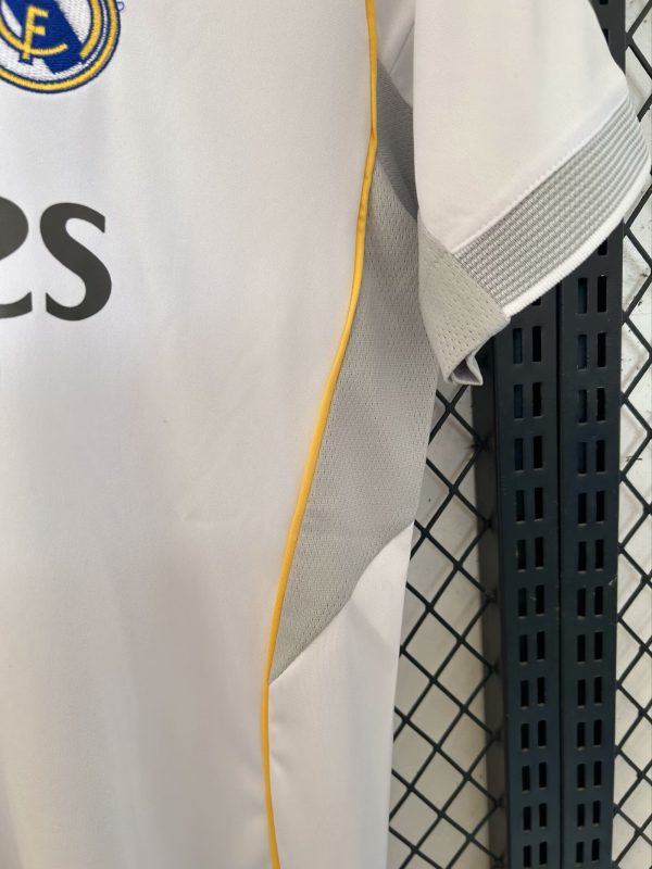 25/26 Real Madrid Home Short Sleeve Soccer Jersey - Image 5