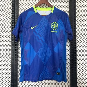 25/26 Women's Brazil Away Short Sleeve Soccer Jersey