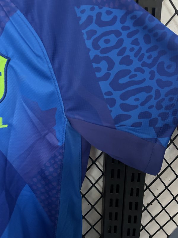 25/26 Women's Brazil Away Short Sleeve Soccer Jersey - Image 7