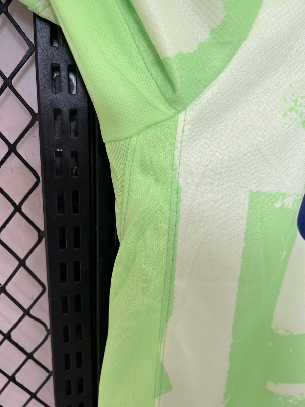 25/26 Barcelona Short Sleeve Soccer Jersey Fluorescent Green - Image 5