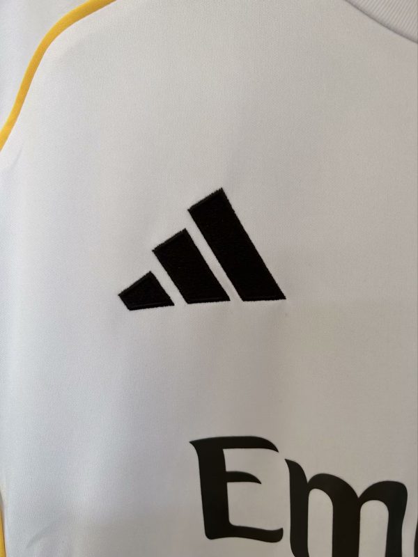 25/26 Real Madrid Home Short Sleeve Soccer Jersey - Image 8