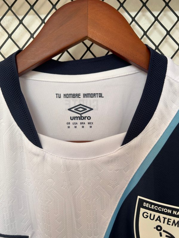25/26 Guatemala Home Short Sleeve Soccer Jersey - Image 3