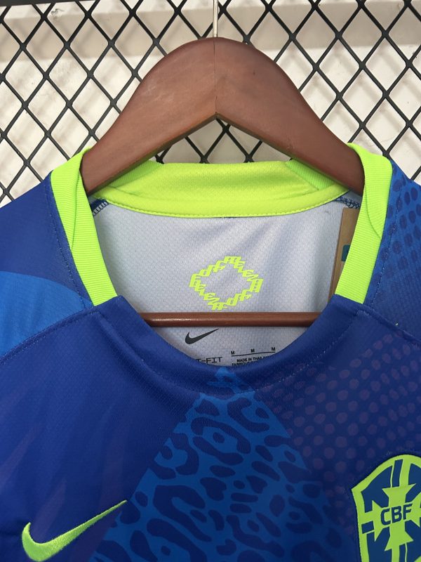25/26 Women's Brazil Away Short Sleeve Soccer Jersey - Image 3