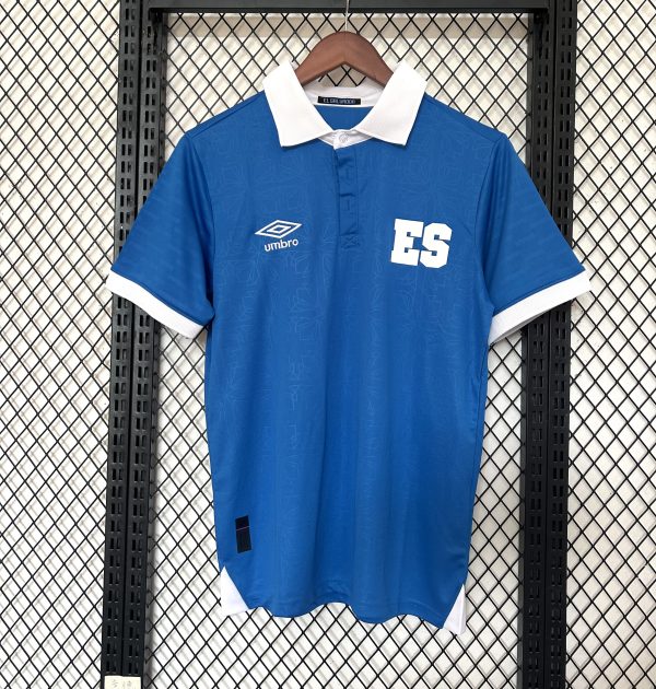 25/26 El Salvador Home Short Sleeve Soccer Jersey
