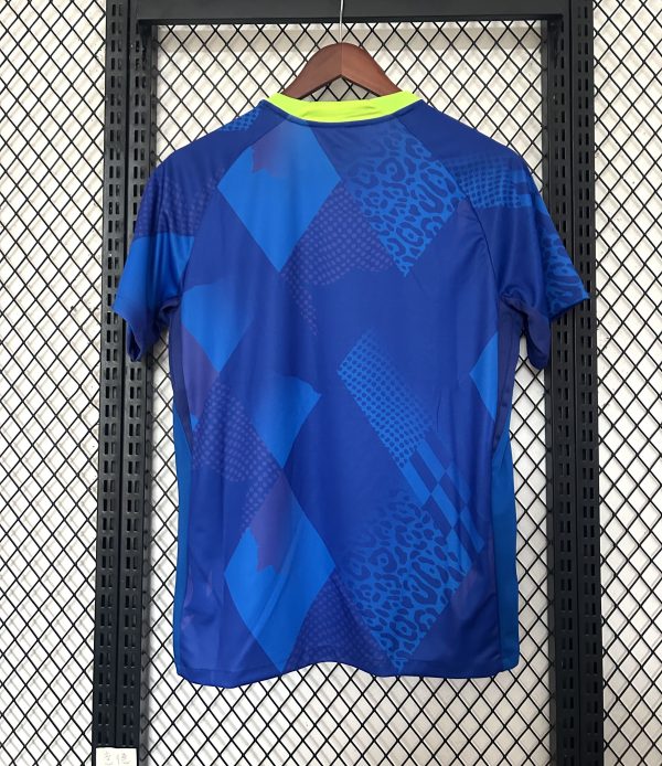 25/26 Women's Brazil Away Short Sleeve Soccer Jersey - Image 2