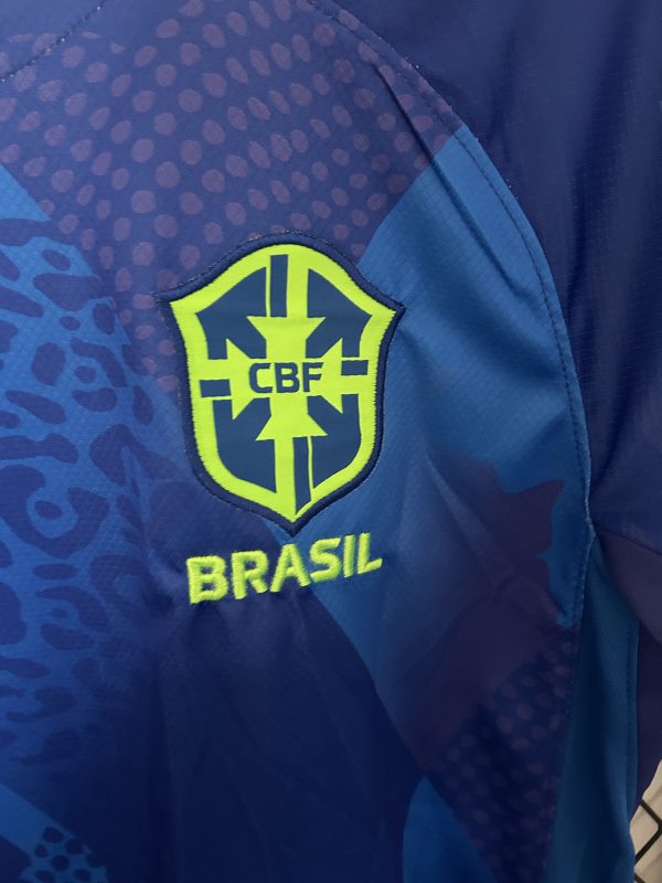 25/26 Women's Brazil Away Short Sleeve Soccer Jersey - Image 5