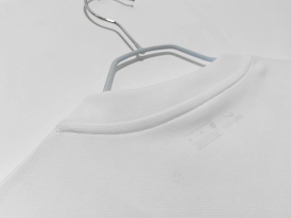 2021 Paris White Training Short Sleeve Soccer Jersey - Image 8
