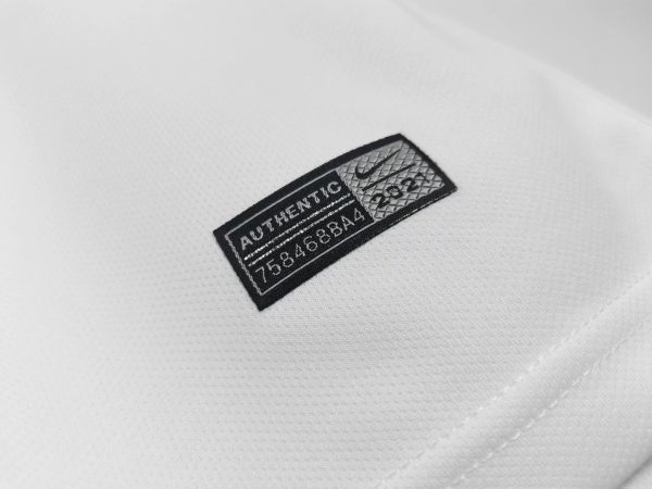 2021 Paris White Training Short Sleeve Soccer Jersey - Image 7