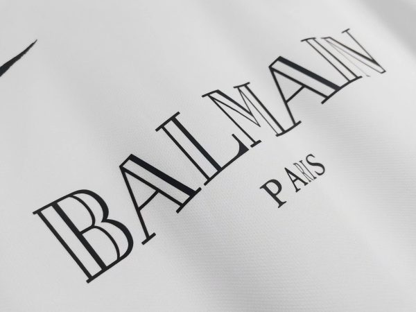 2021 Paris White Training Short Sleeve Soccer Jersey - Image 5