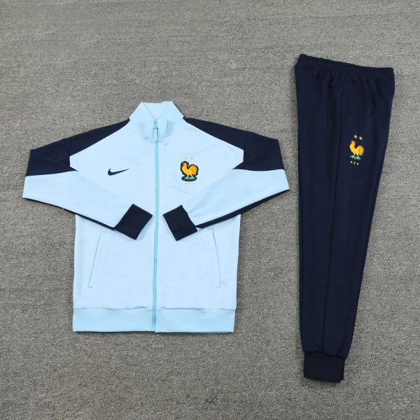 2024 France Blue Jacket Tracksuit 2024法国夹克训练服 - Image 5