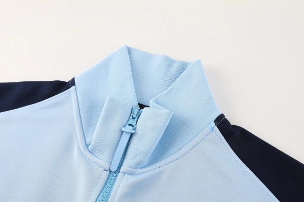 2024 France Blue Jacket Tracksuit 2024法国夹克训练服 - Image 4