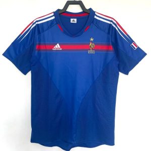 2004 France Home Retro Jersey  2004法国主场