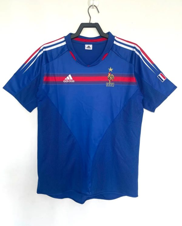 2004 France Home Retro Jersey  2004法国主场