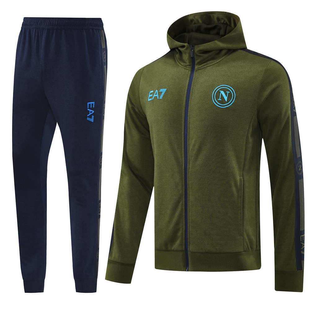 24-25 Napoli hoodie Suit/24-25那不勒斯带帽卫衣套装