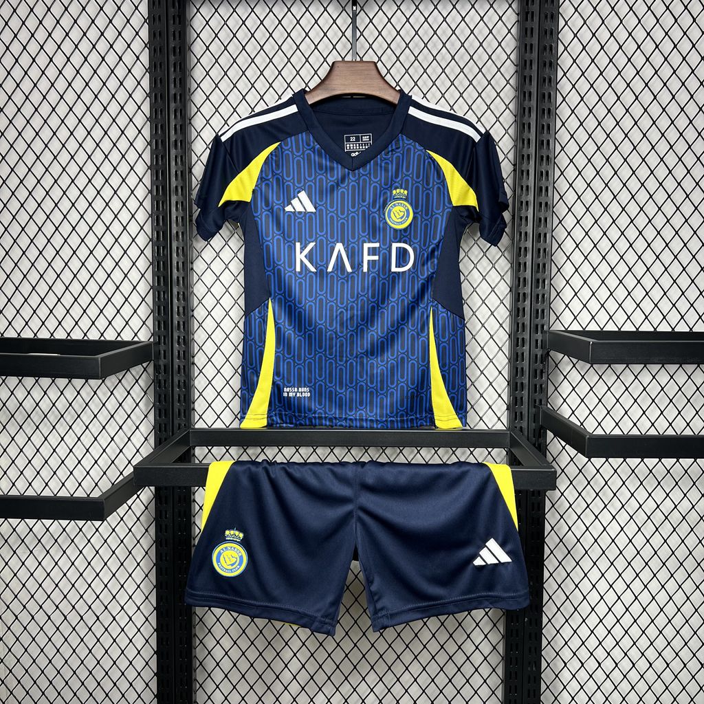 24-25 AI Nassr Away Kids Kit/24-25利雅得胜利客场童装