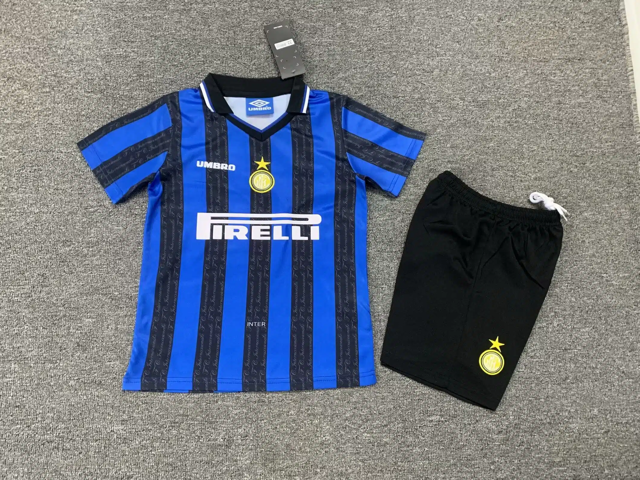 97-98 Inter Milan Home Kid Kit/97-98国米主场童装
