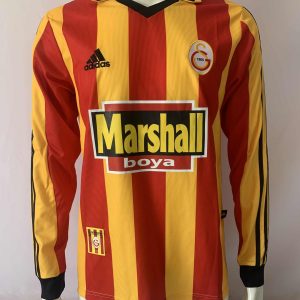 99-00 Galatasaray Home Retro Long Sleeve Jersey