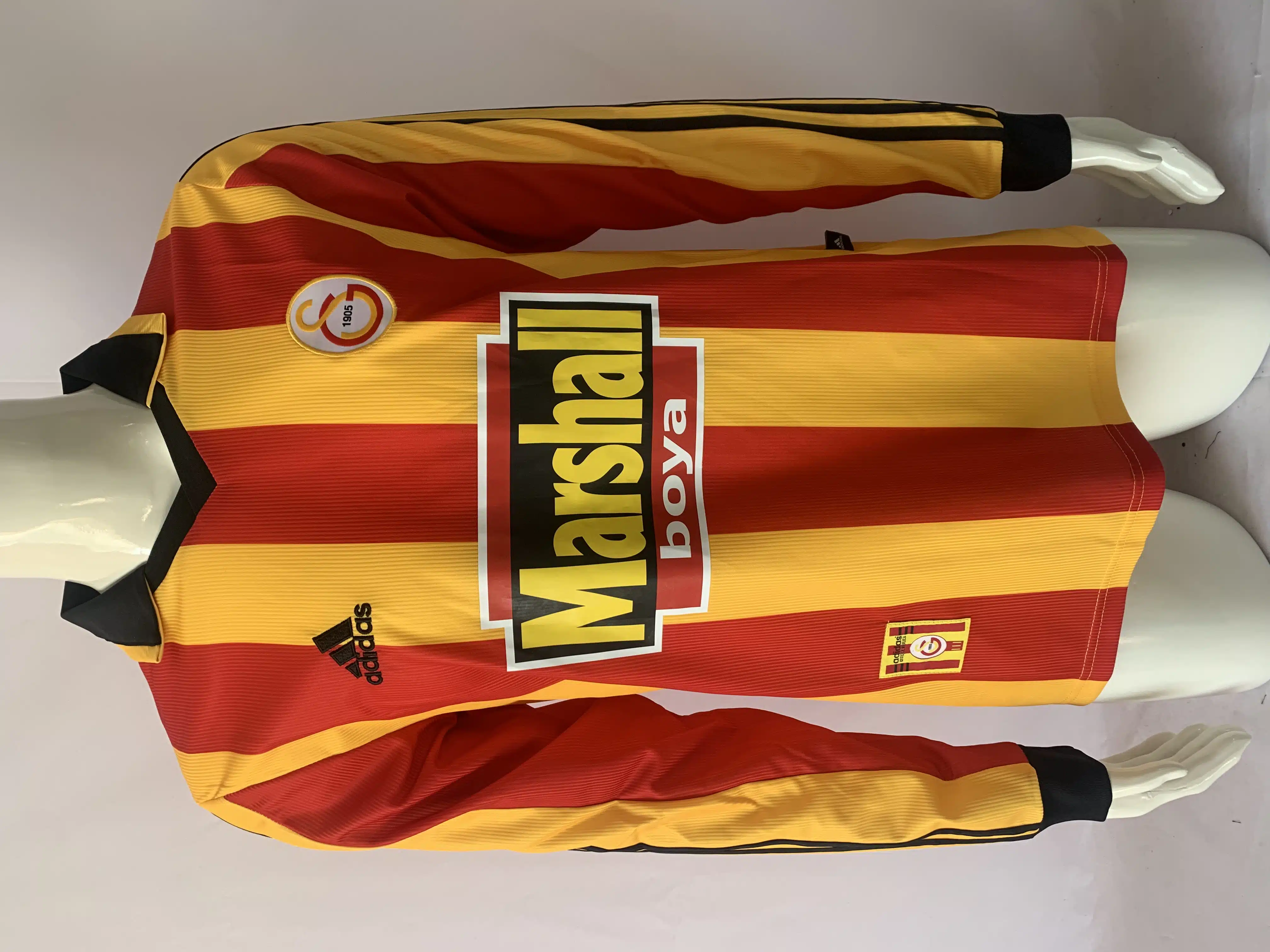 99-00 Galatasaray Home Retro Long Sleeve Jersey/99-00加纳塔萨雷主场长袖