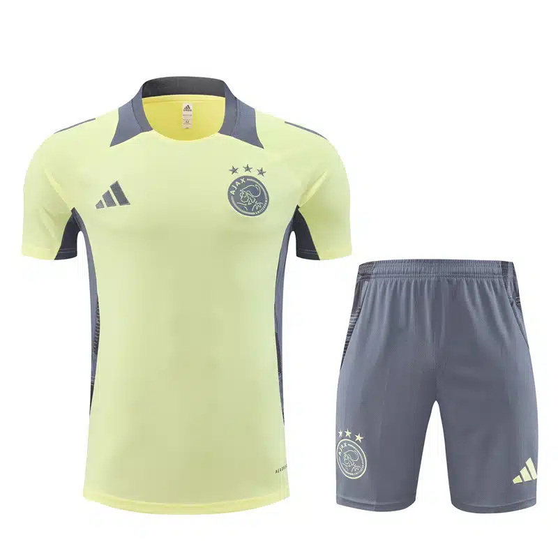 24-25 AX Yelllow Short Sleeve Training Suit/ 24-25 AX 黄色短袖训练服
