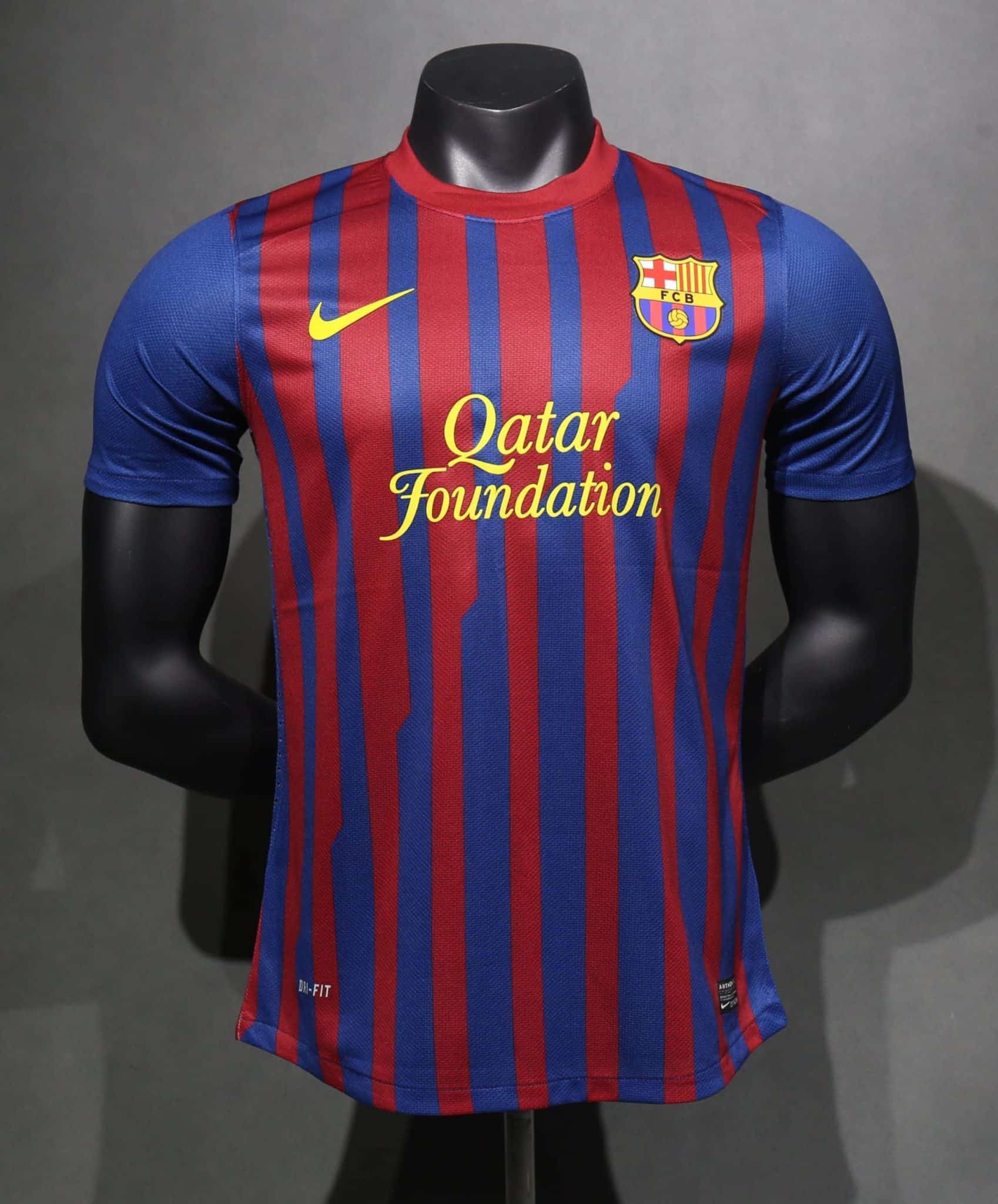 11-12 Barcelona Home Player Retro Jersey