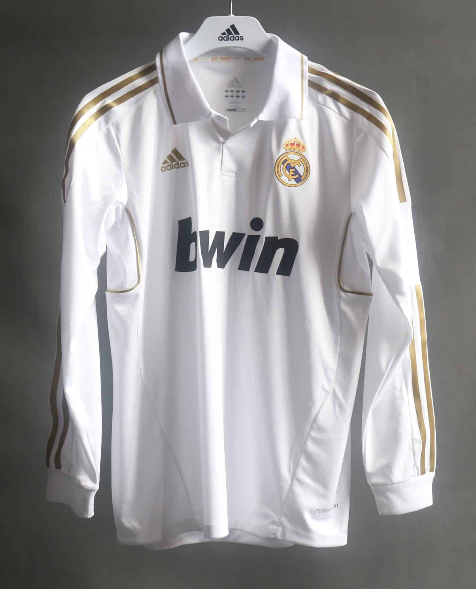 11-12 Real Madrid Home Long Sleeve Player Retro Jersey
