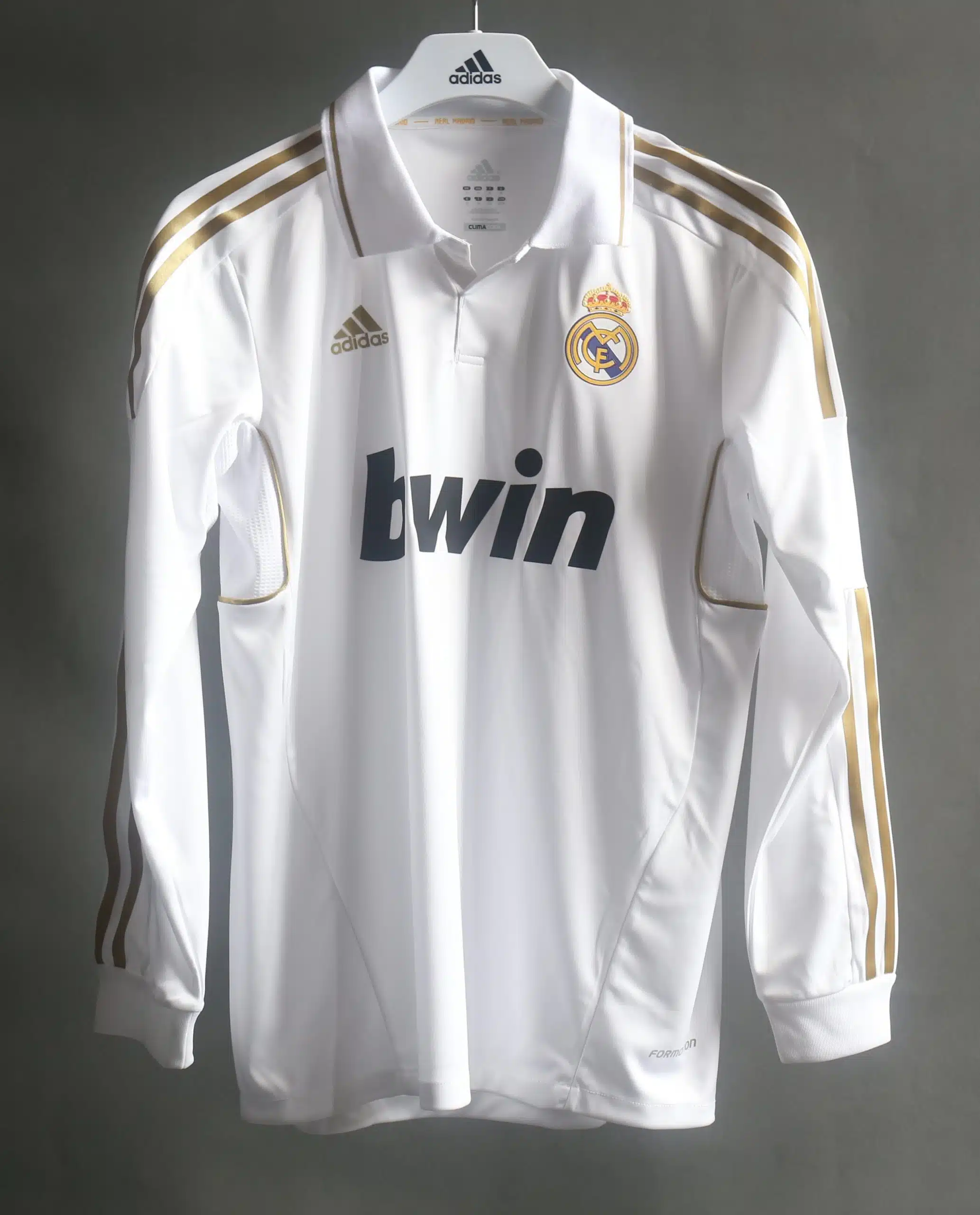 11-12 Real Madrid Home Long Sleeve Player Retro Jersey/11-12 皇马主场球员长袖