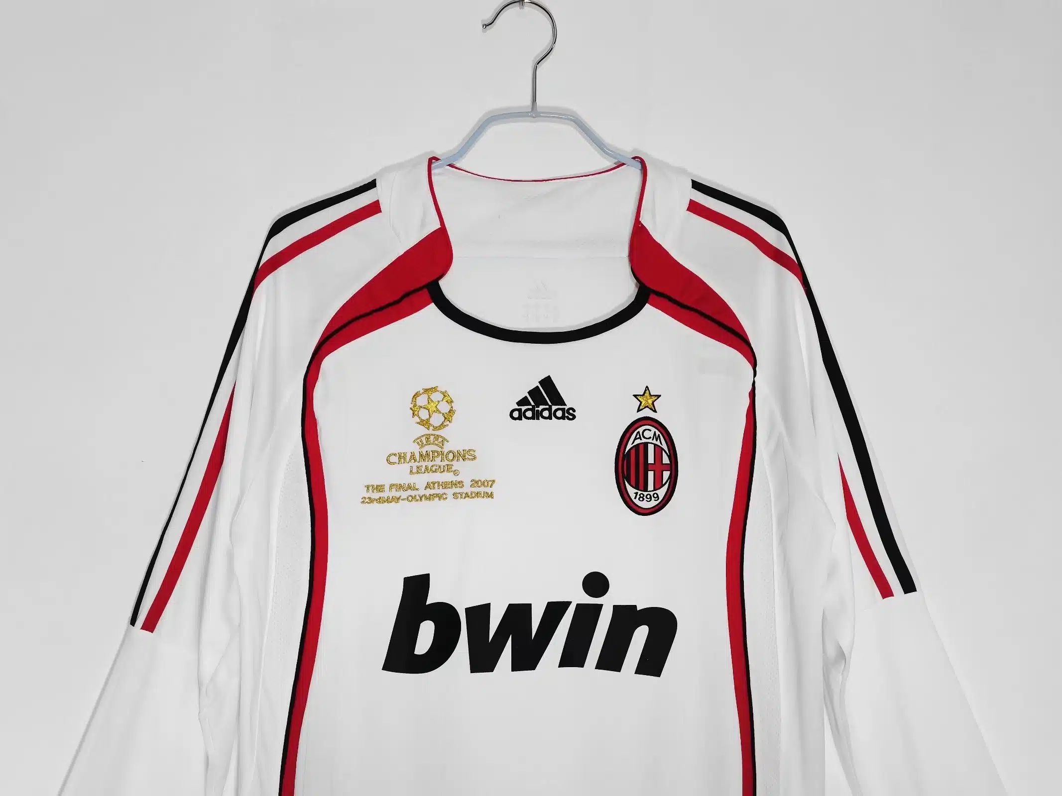 2006-07 AC Milan Away Long Sleeve Retro Jersey