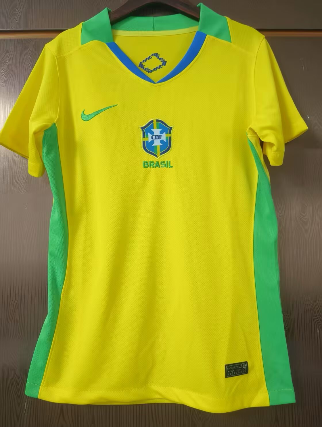 2025 Brazil Home Woman Jersey
