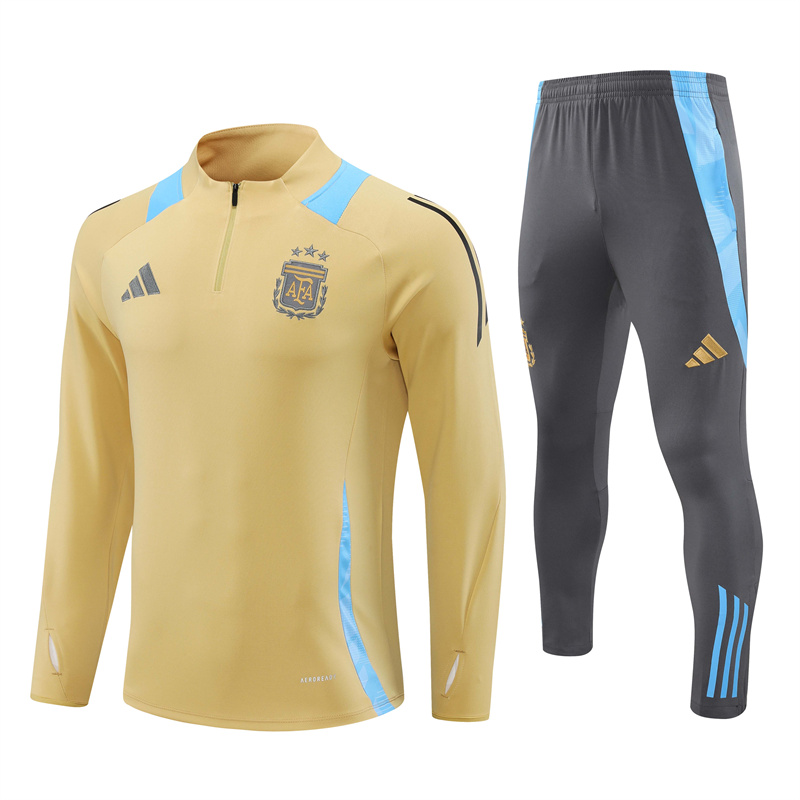 24-25 Argentina Gray Training Suit/ 24-25 阿根廷灰色训练服