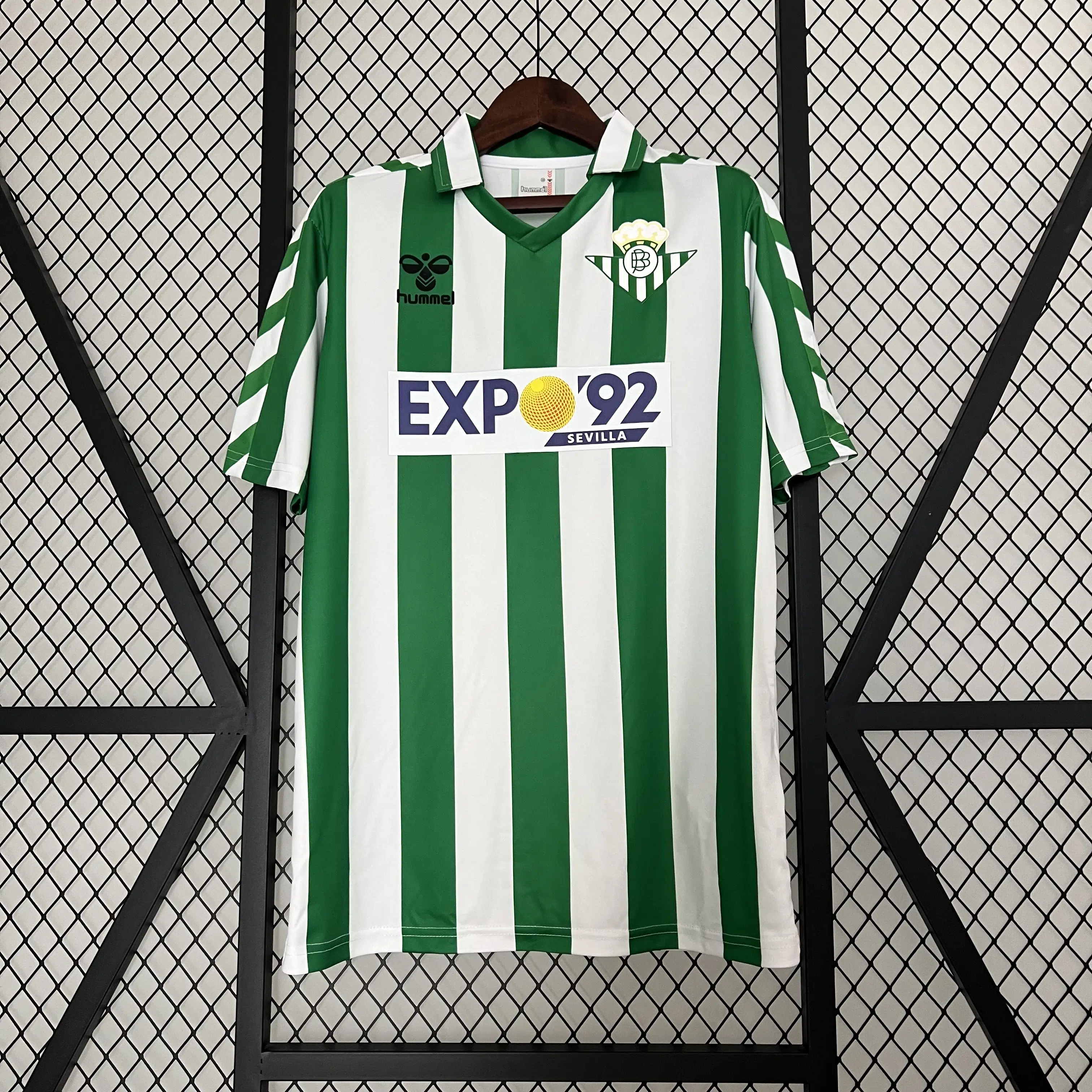 1988-89 Real Betis Home Retro Jersey