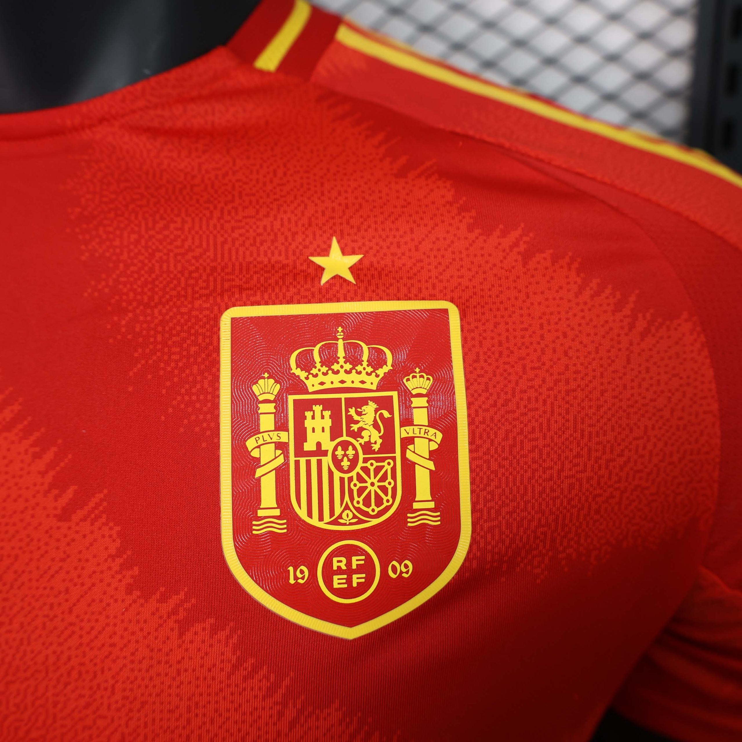 2024 Spain Home Player Jersey/ 2024 西班牙主场球员版