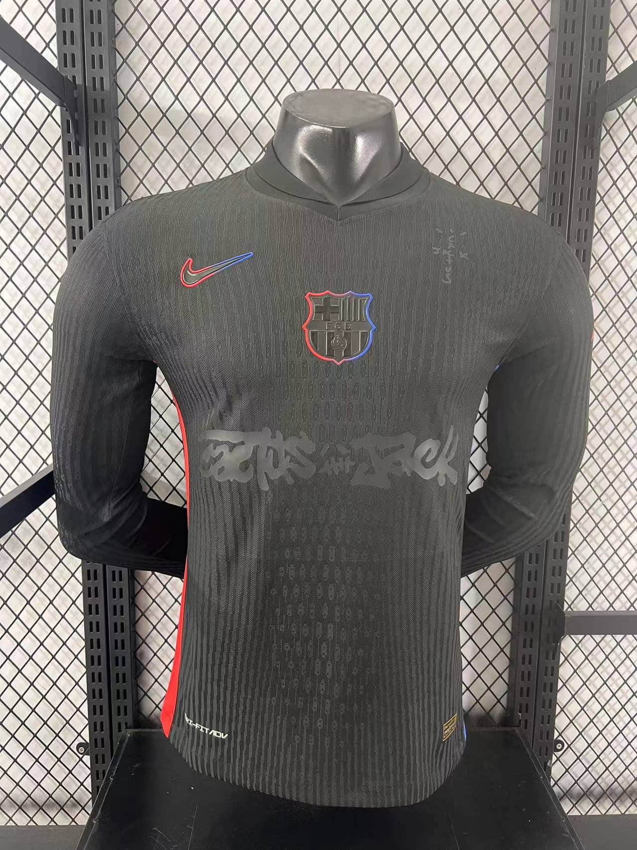 24-25 Barcelona Black TRAVIS SCOTT  Player Jersey