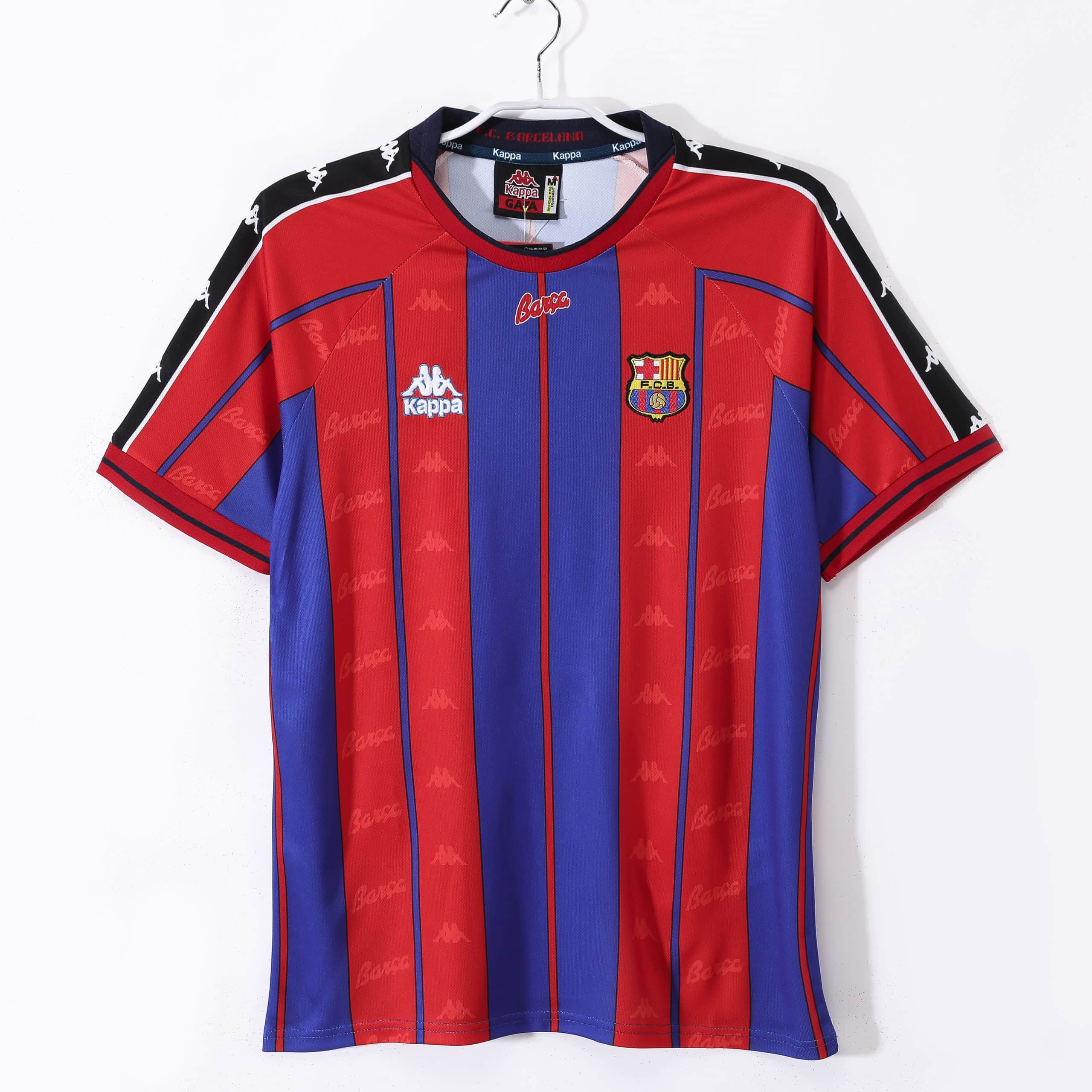 97-98 Barcelona Home Retro Jersey