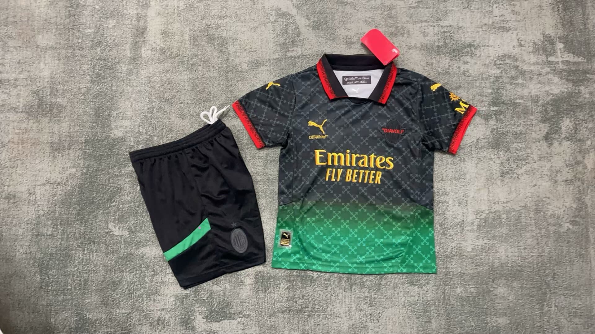 24-25 AC Milan Off White Kids Kit