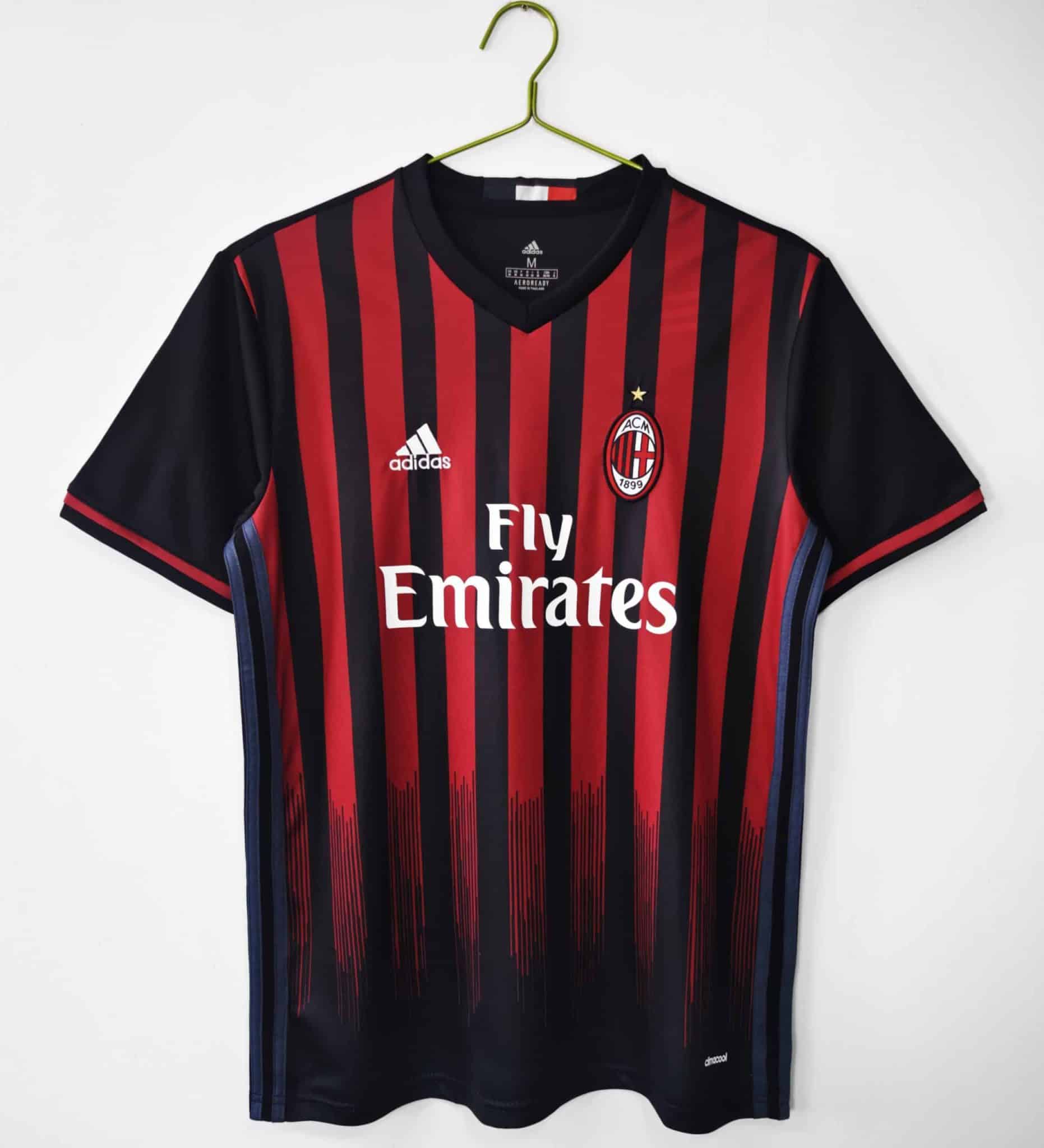 16-17 AC Milan Home Retro Jersey