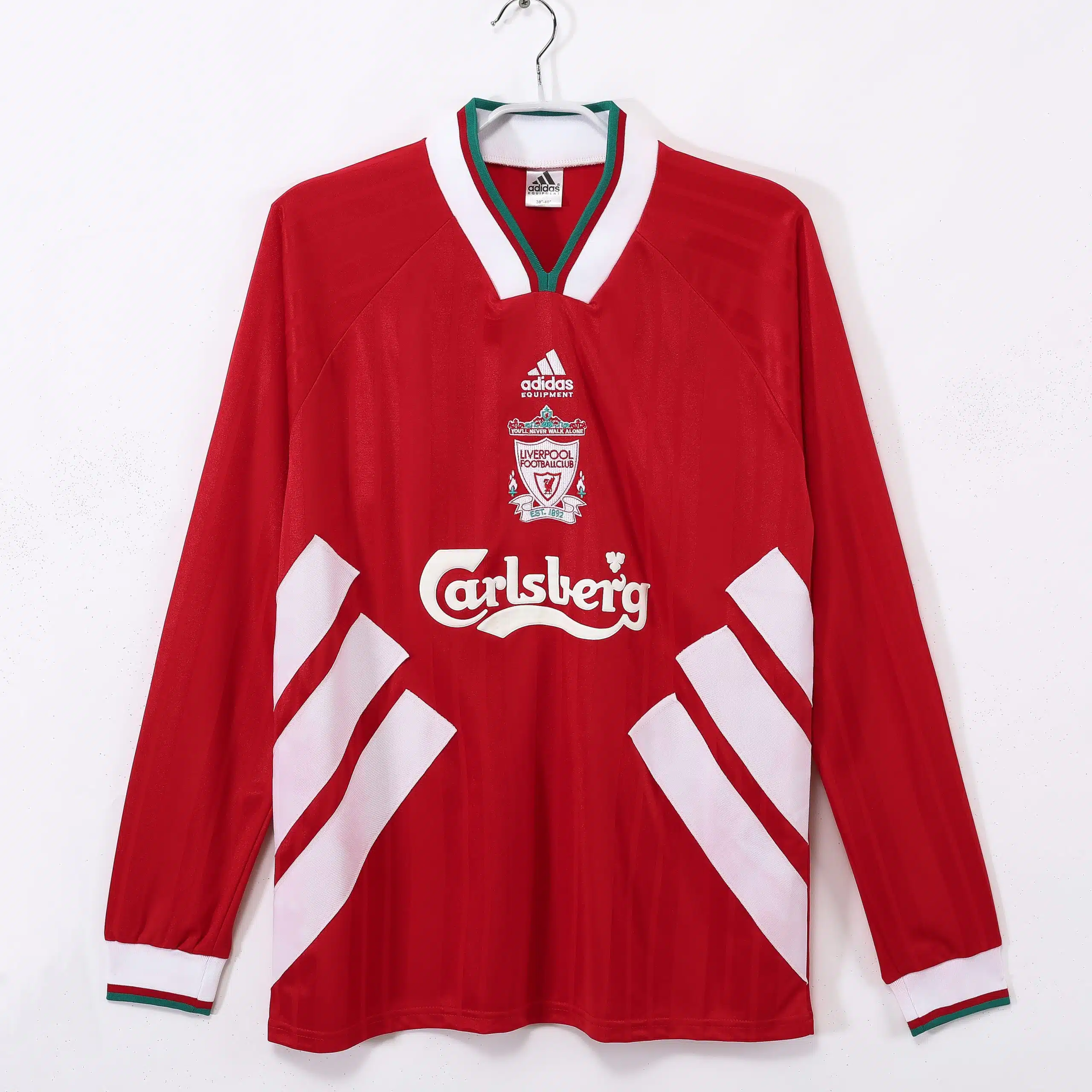 93-95 Liverpool Home Retro Long Sleeve Jersey/93-95 利物浦主场长袖