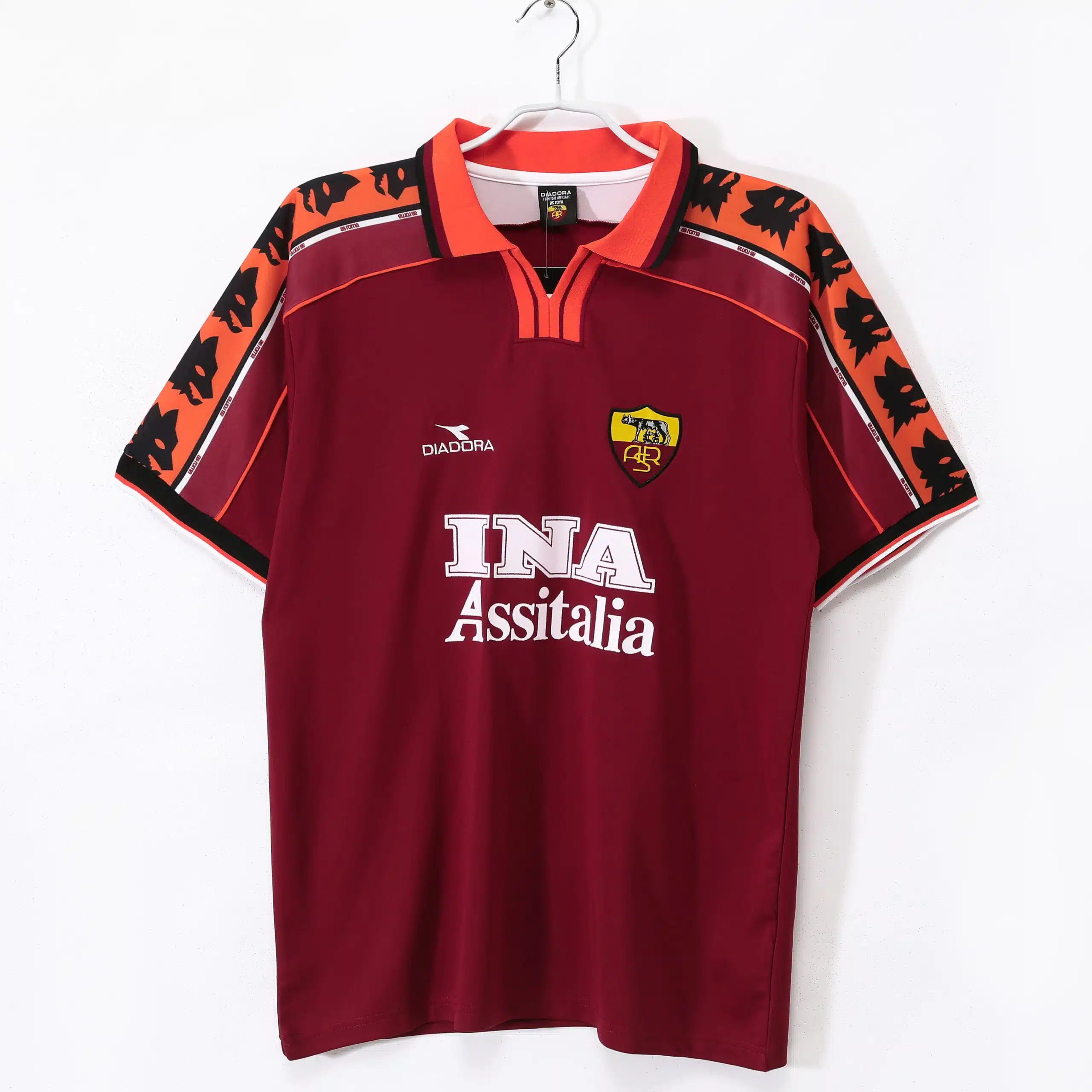 98-99 Roma Home Retro Jersey