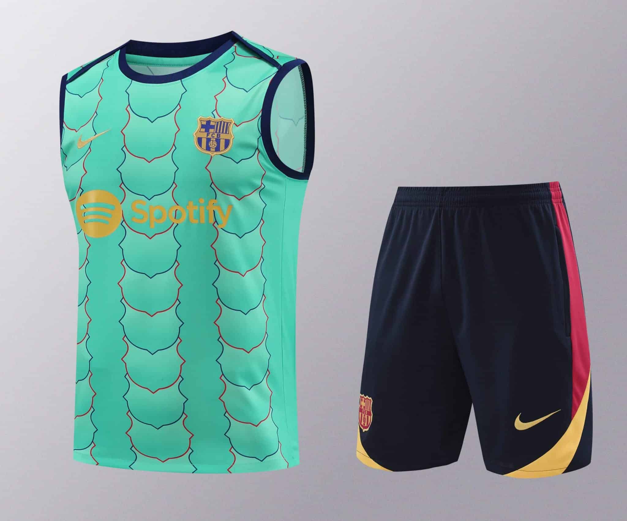 24-25 Barcelona Vest Training  Suit/24-25巴萨背心训练服