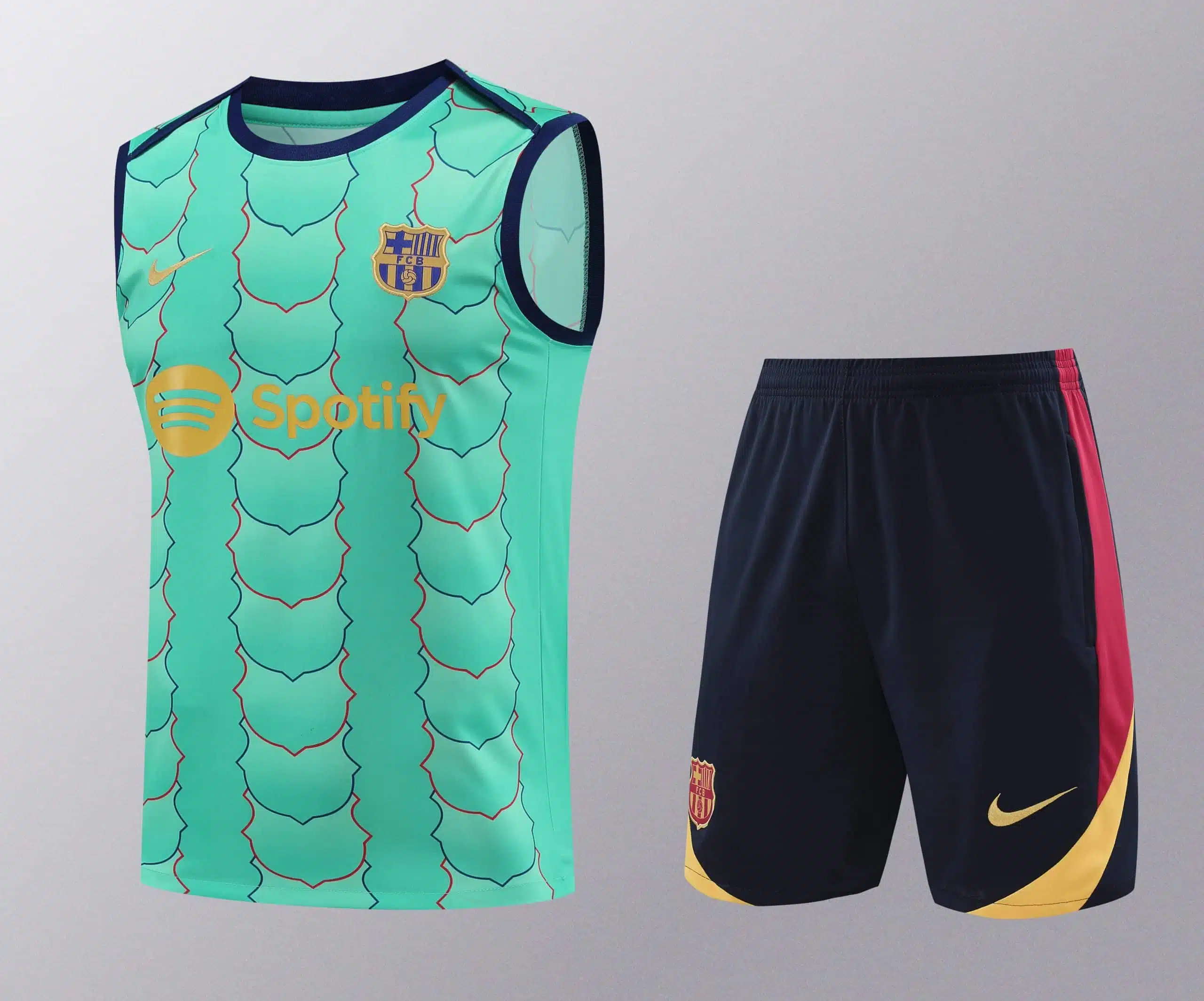 24-25 Barcelona Vest Training  Suit/24-25巴萨背心训练服