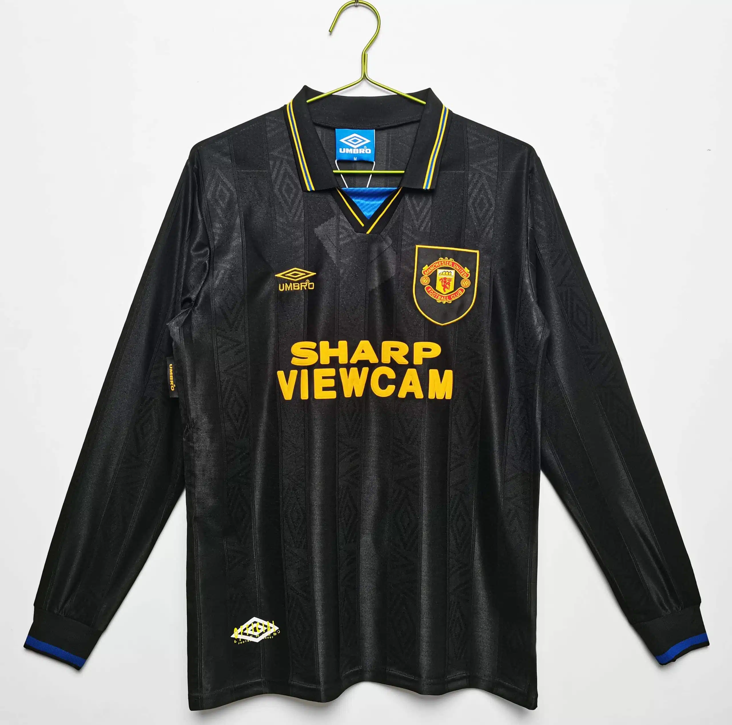 1993-94 Manchester United Away Long Sleeve Retro Jersey