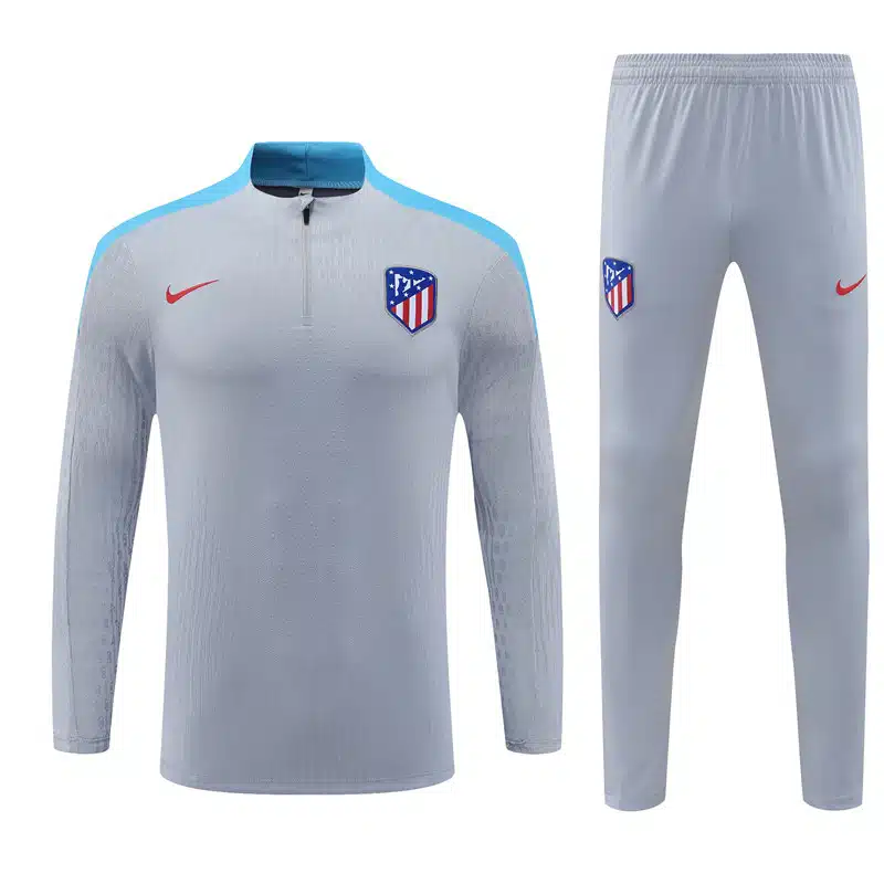 24-25 Atletico Madrid Gray Player Training Suit/24-25 马竞灰色球员训练服