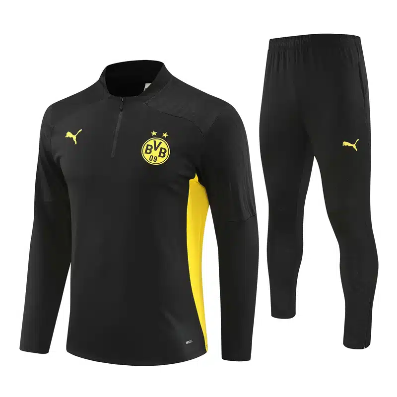 24-25 Borussia Dortmund Black Training Suit/24-25多特蒙德半拉训练服