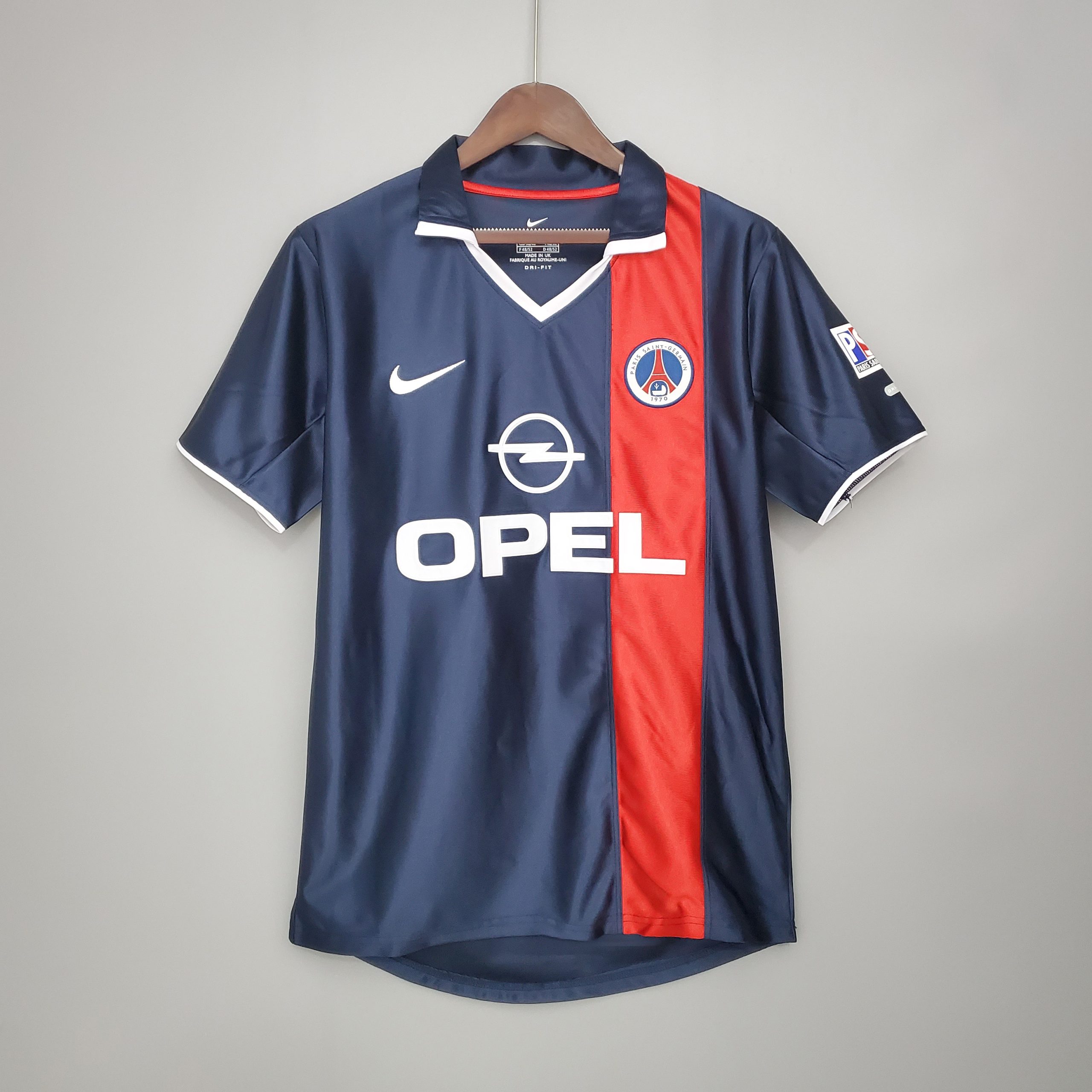 01-02 PSG Home Blue Retro Jersey/01-02巴黎主场