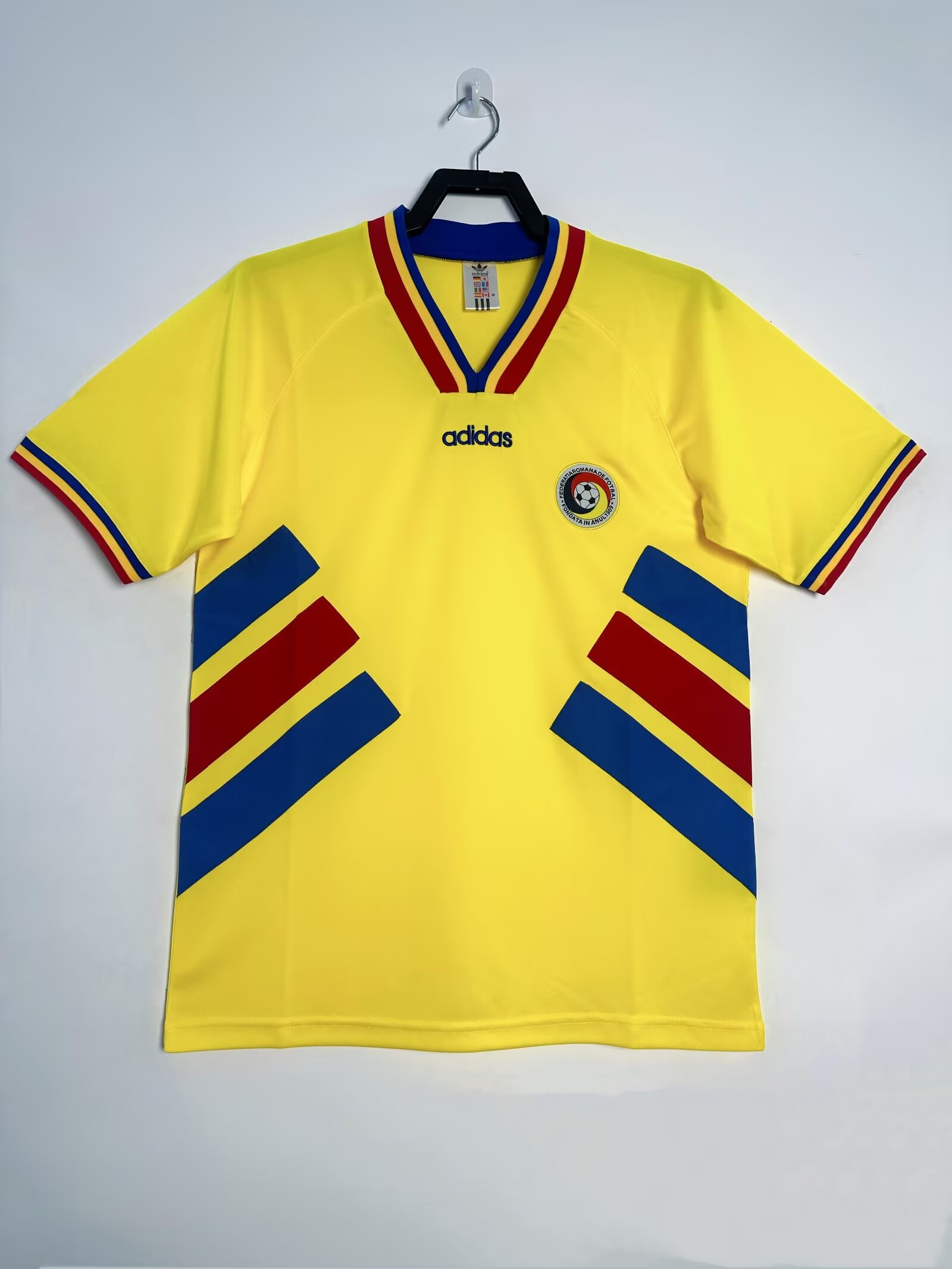 1994 Romania Home Retro Jersey