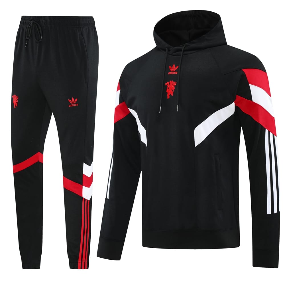 24-25 Manchester United hoodie Suit/24-25曼联带帽卫衣套装