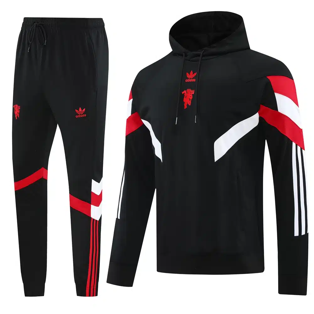 24-25 Manchester United hoodie Suit/24-25曼联带帽卫衣套装
