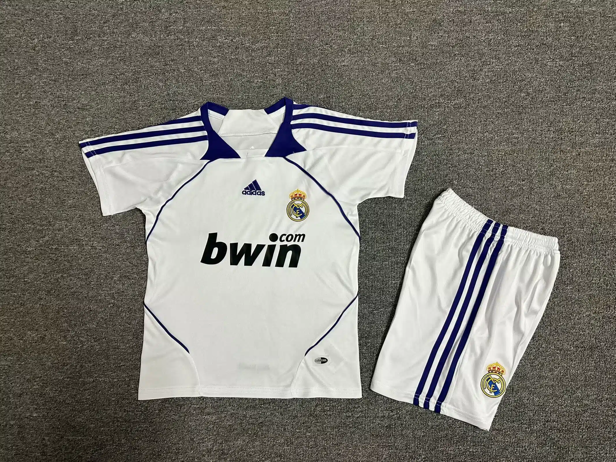 07-08 Real Madrid Home Kid Kit/07-08皇马主场童装